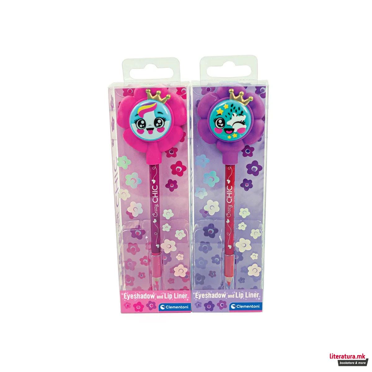 Сенка + моливче за уста Daisy, 2 бои 