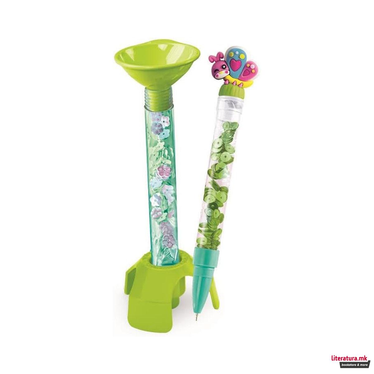 Сет за изработка, Idea Clementoni - Create Your Pens: Wonderful Butterflies 