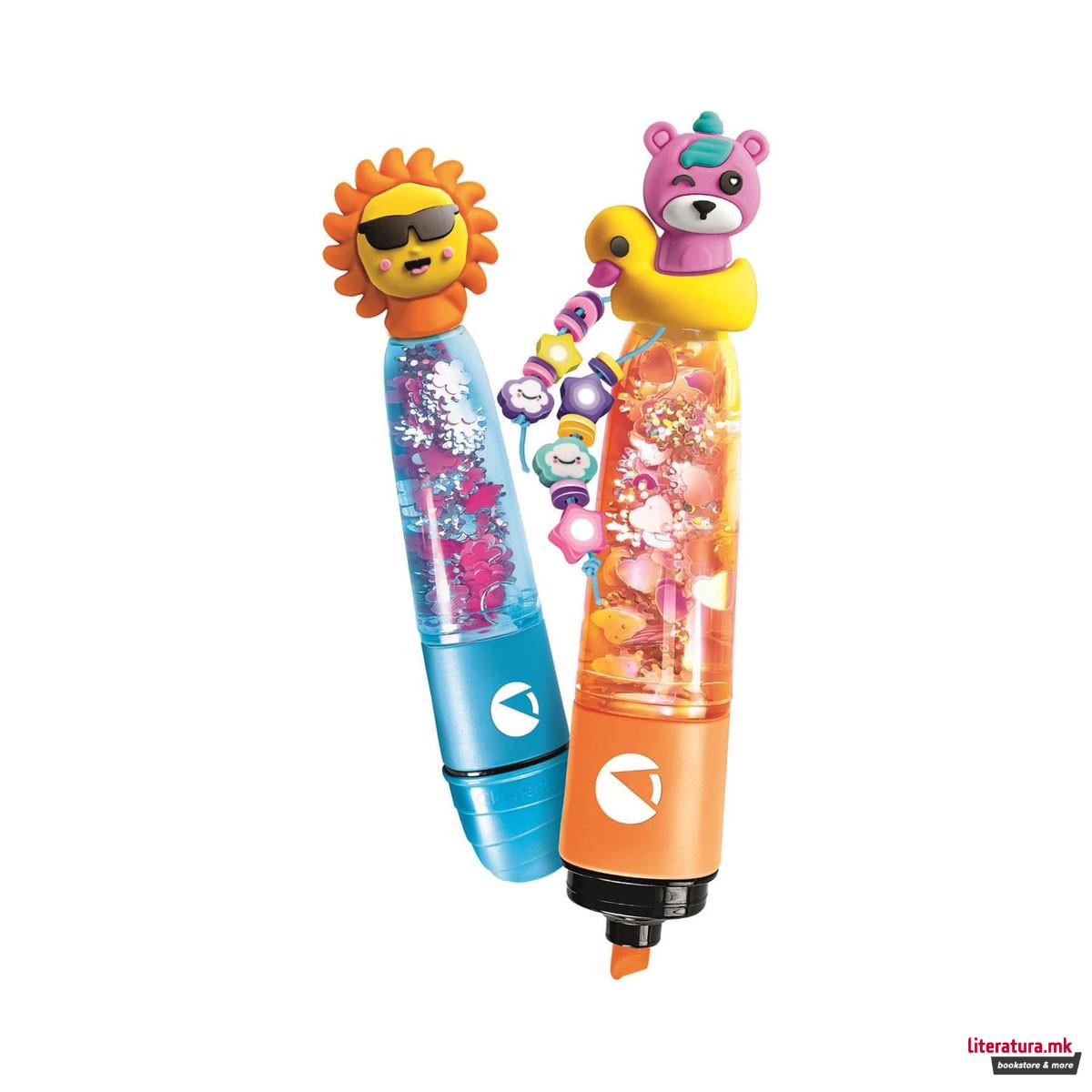 Сет за изработка, Idea Clementoni - Create Your Highliters: Crazy Summer 