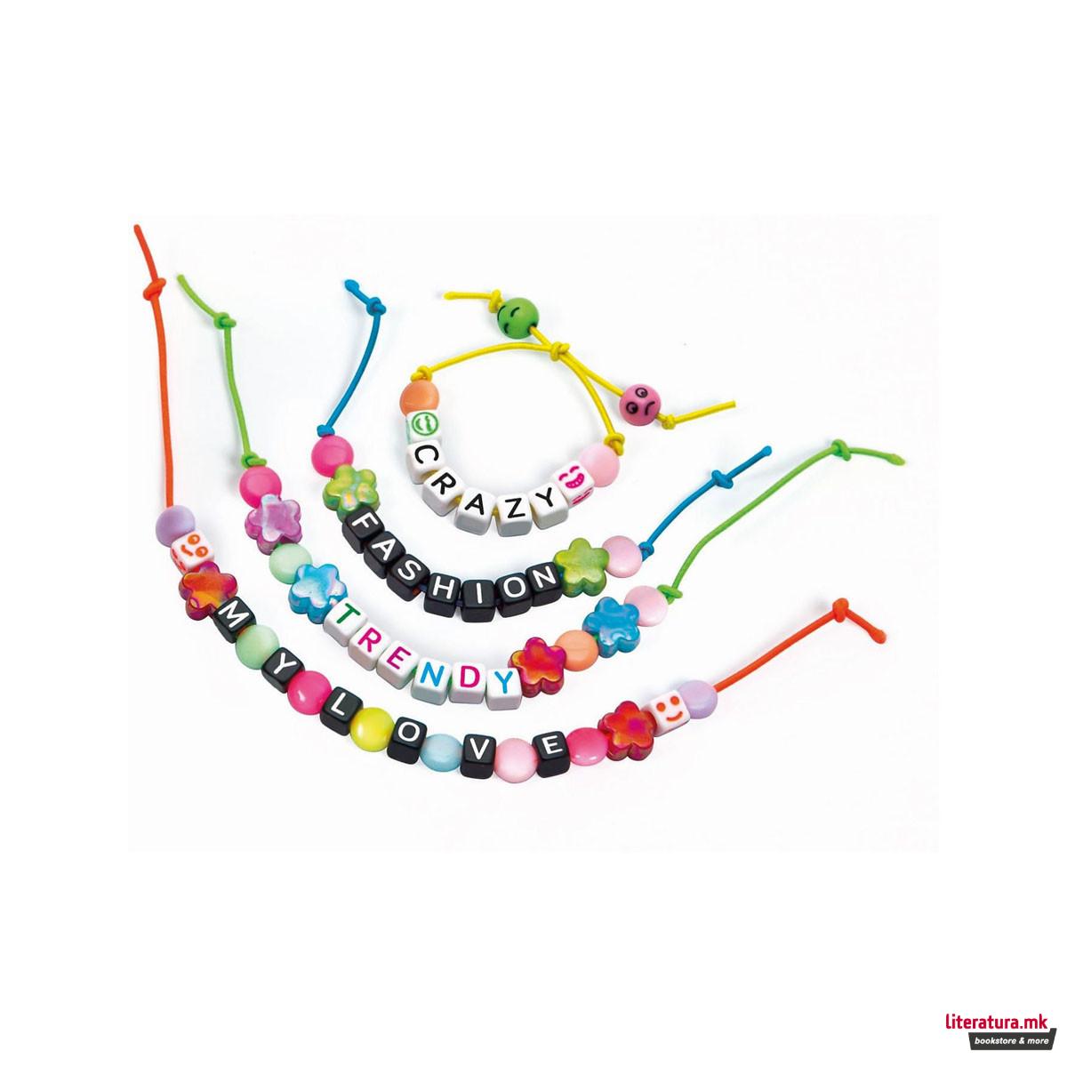 Сет за изработка на белезици Message Bracelets 