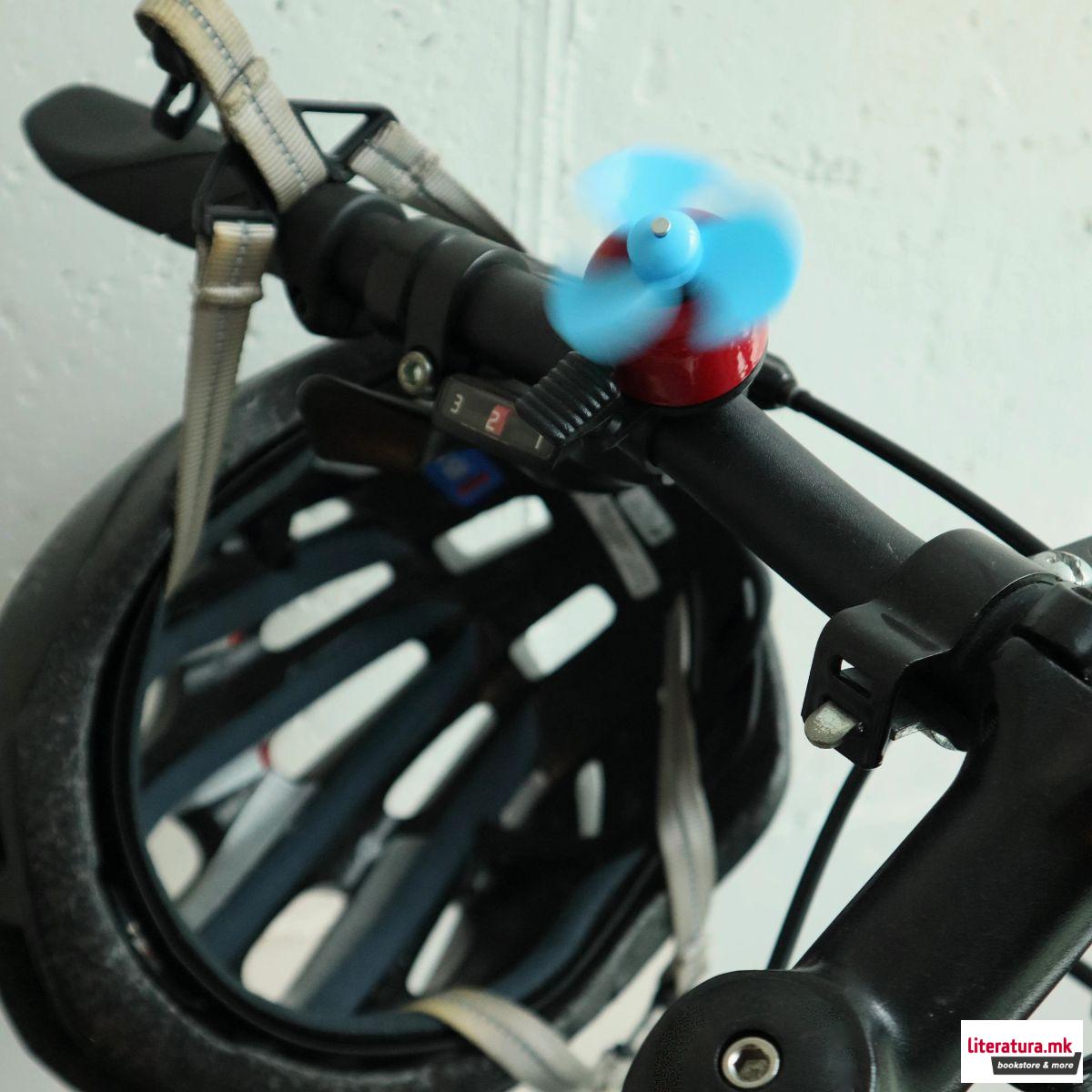 Ѕвонче за велосипед, Fiets Windmill Bike Bell, 3 бои 