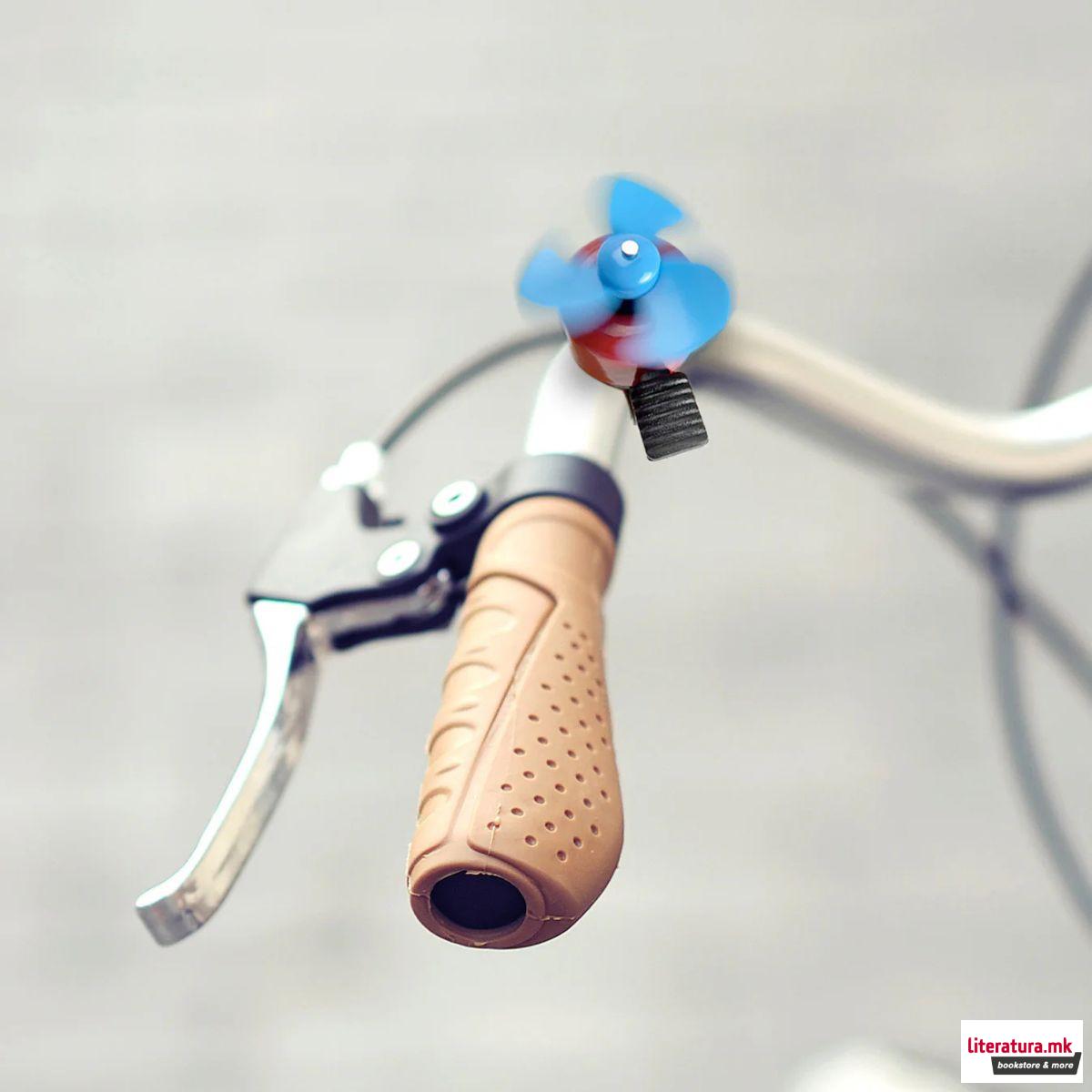 Ѕвонче за велосипед, Fiets Windmill Bike Bell, 3 бои 