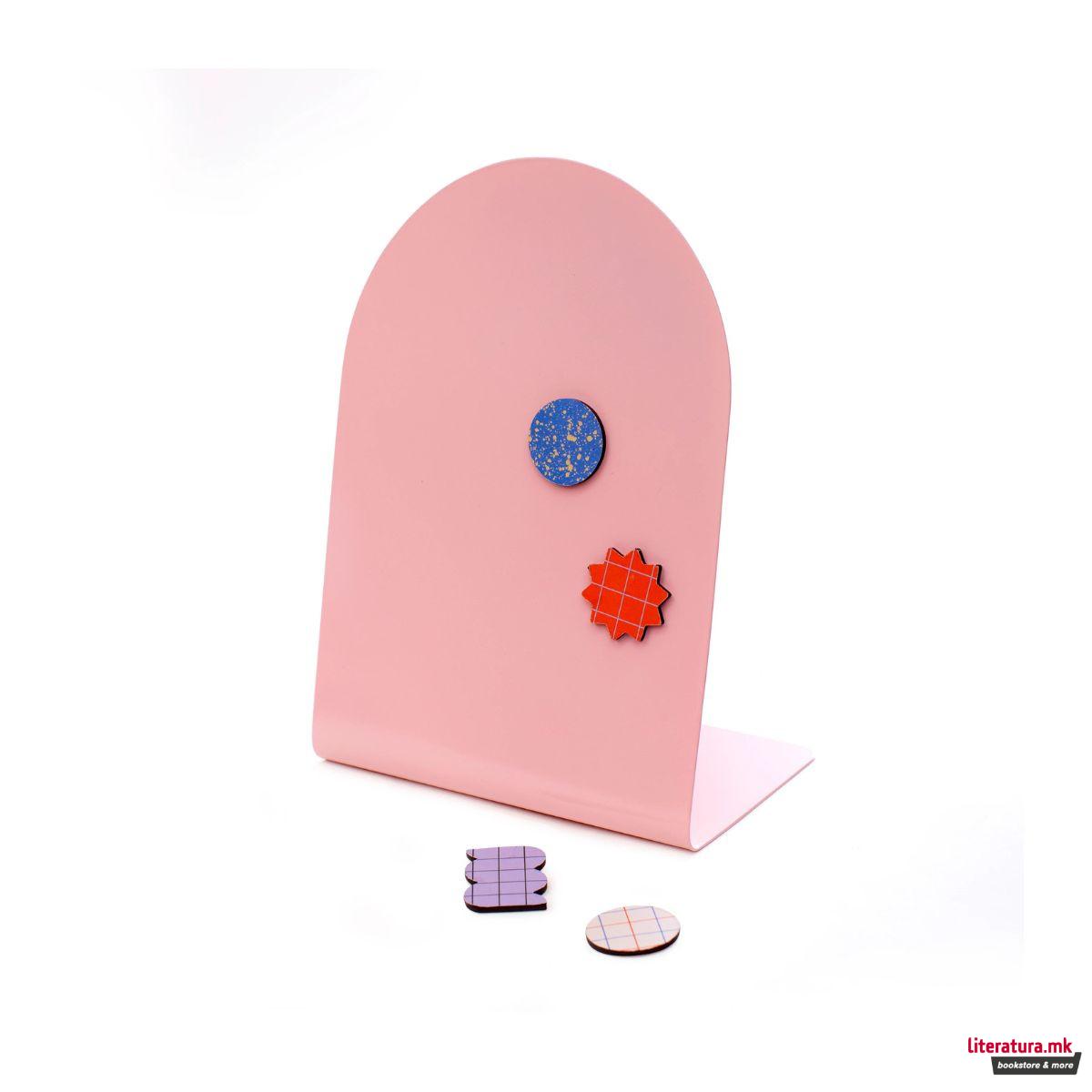 Магнетна мемо табла, Inkerie - Pink 