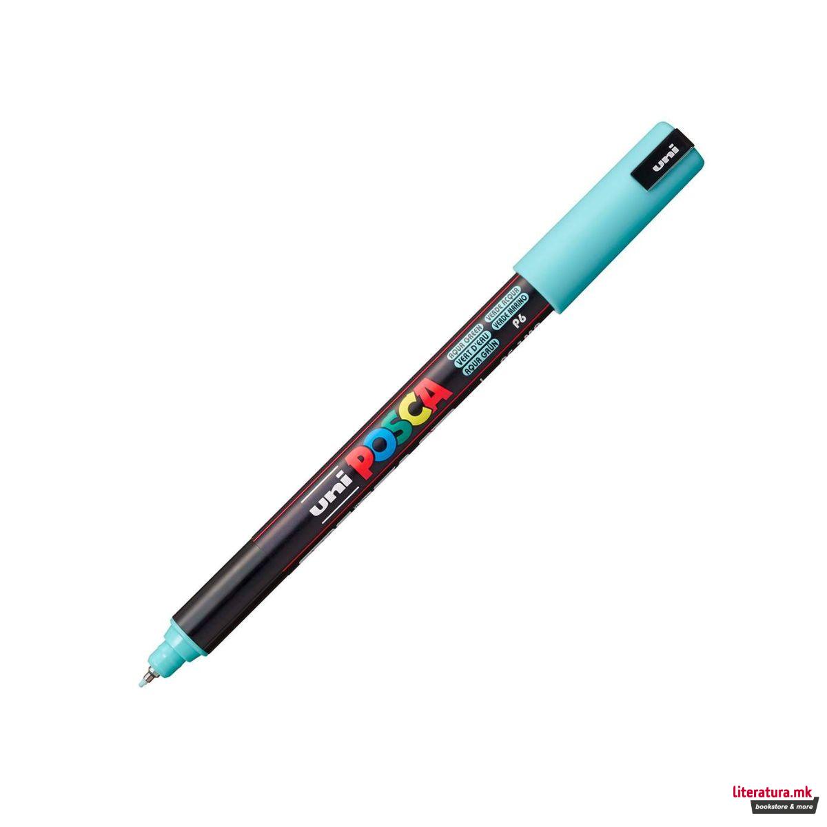 Маркер, Posca PC-1MR - Aqua Green 