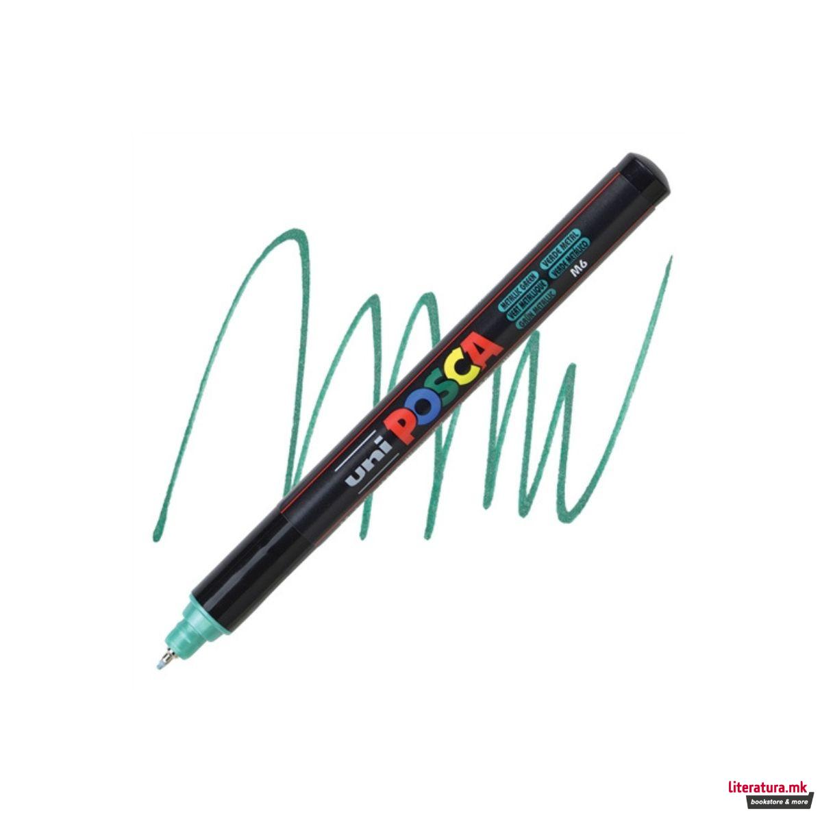 Маркер, Posca PC-1MR - Metallic Green 