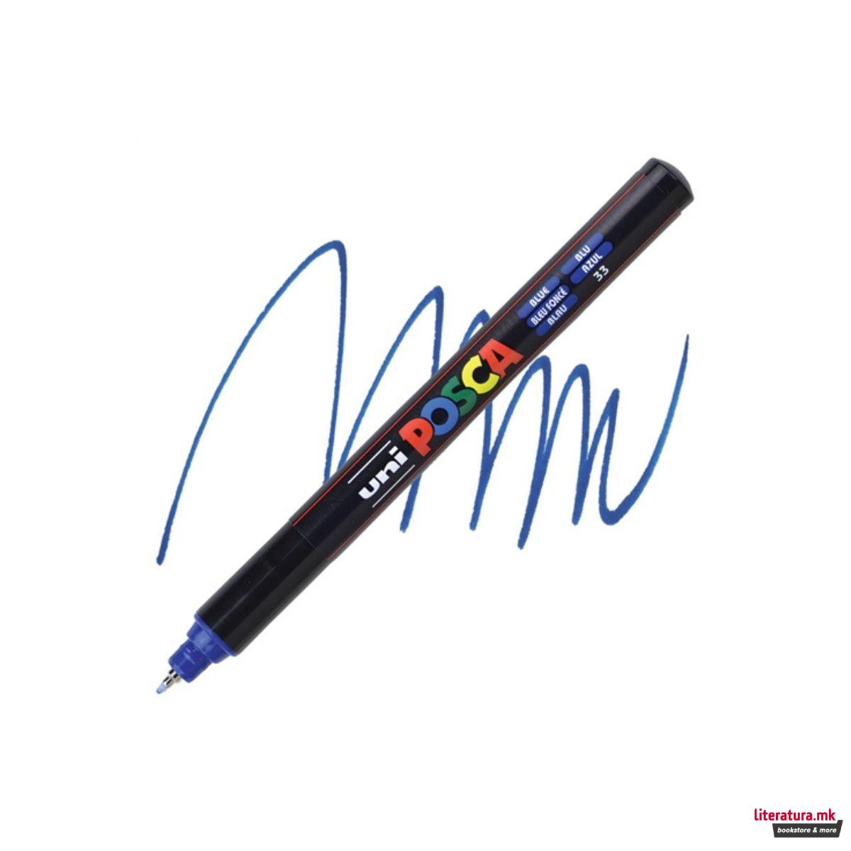 Маркер, Posca PC-1MR - Blue 