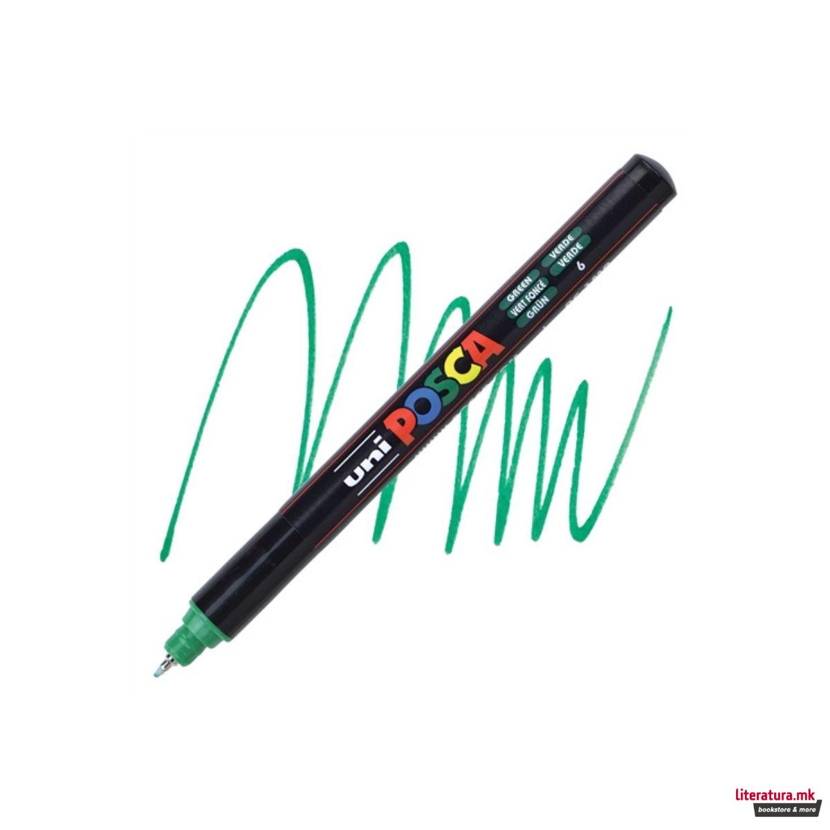 Маркер, Posca PC-1MR - Green 