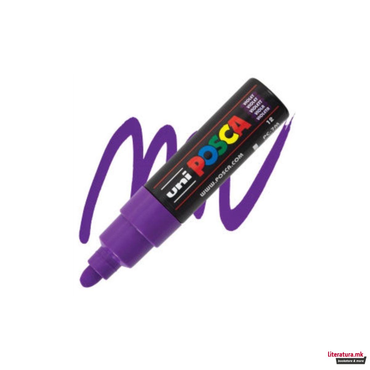 Маркер, Posca PC-7M - Violet 