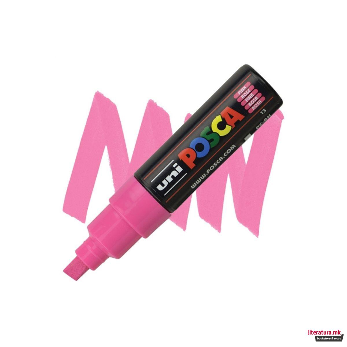 Маркер, Posca PC-8K - Pink 