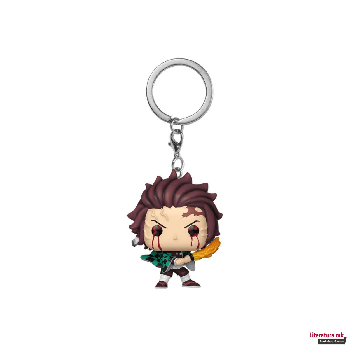 Приврзок за клучеви, Demon Slayer - Tanjiro Kamado (Sun Breathing) 