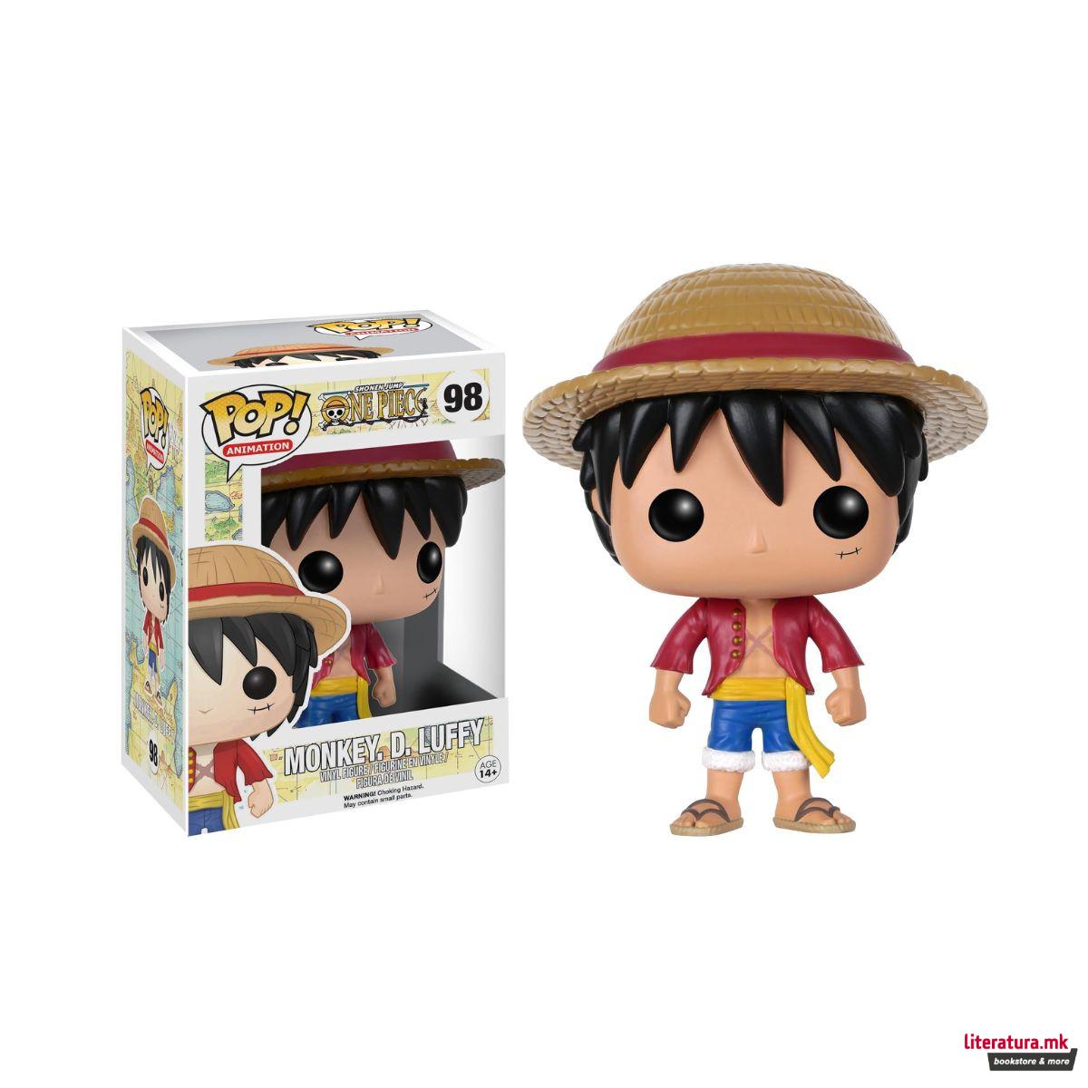 Фигура, Pop! Animation, One Piece - Monkey D. Luffy 