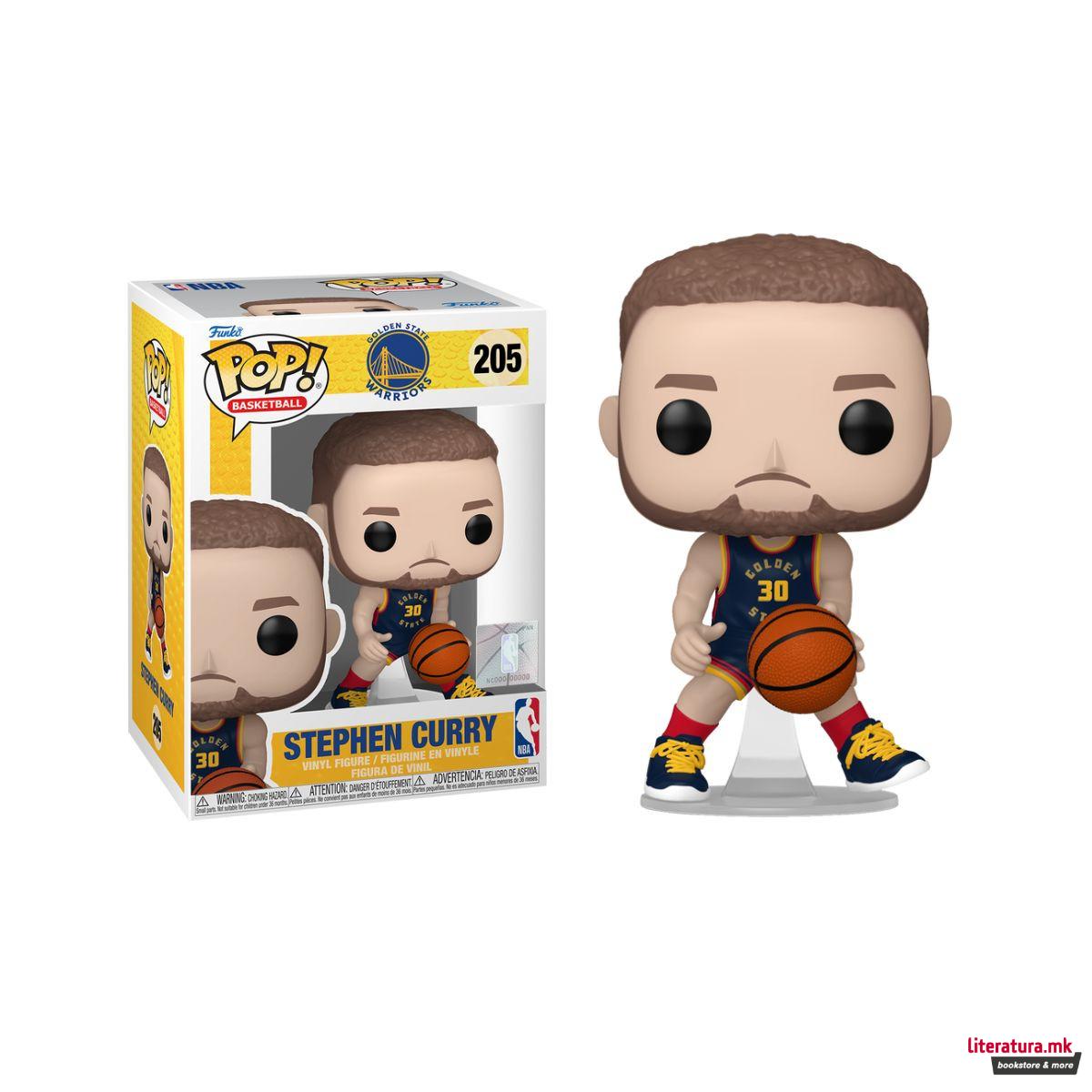 Фигура, Pop! Basketball, Golden State Warriors - Stephen Curry 