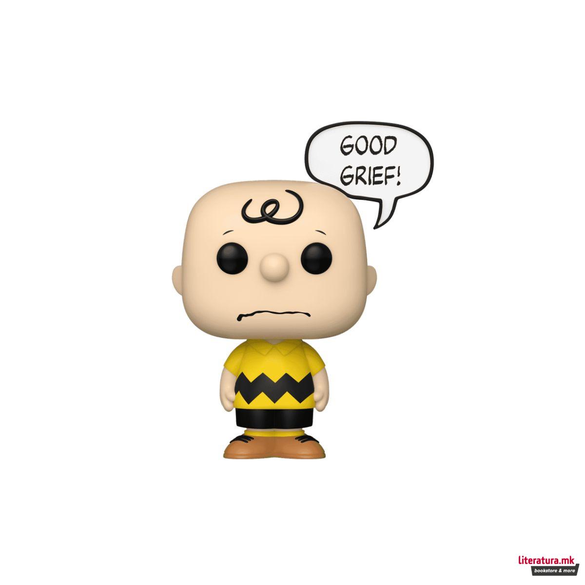 Фигура, Pop! Television, Peanuts - Charlie Brown (Good Grief!) 