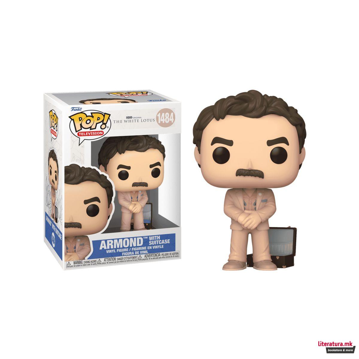 Фигура, Pop! Television, The White Lotus - Armond w/Suitcase 