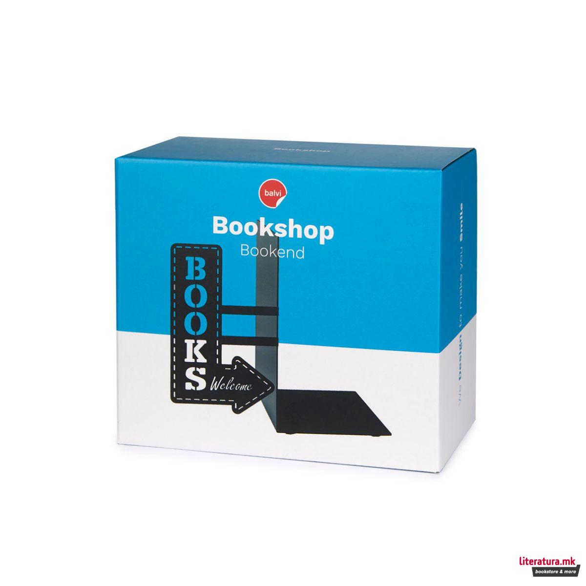 Држач за книги, Bookshop 