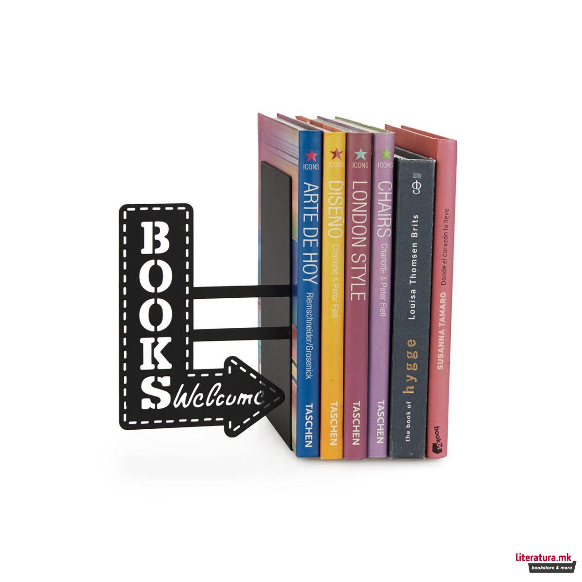 Држач за книги, Bookshop 