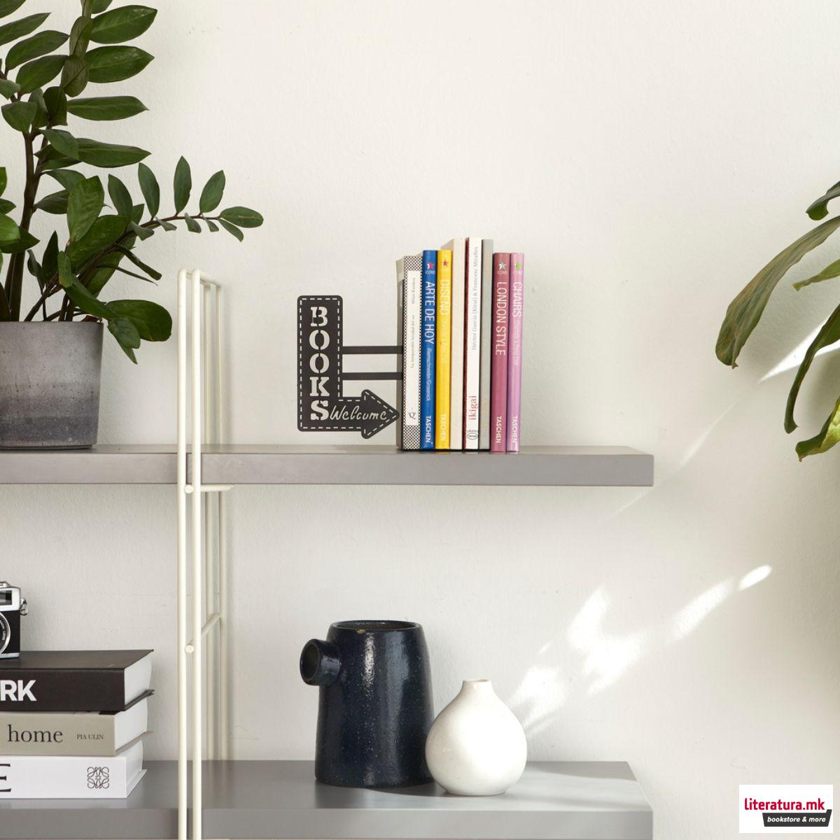 Држач за книги, Bookshop 