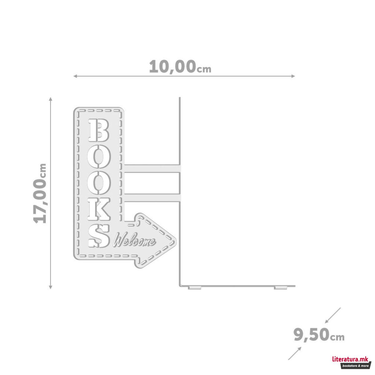 Држач за книги, Bookshop 