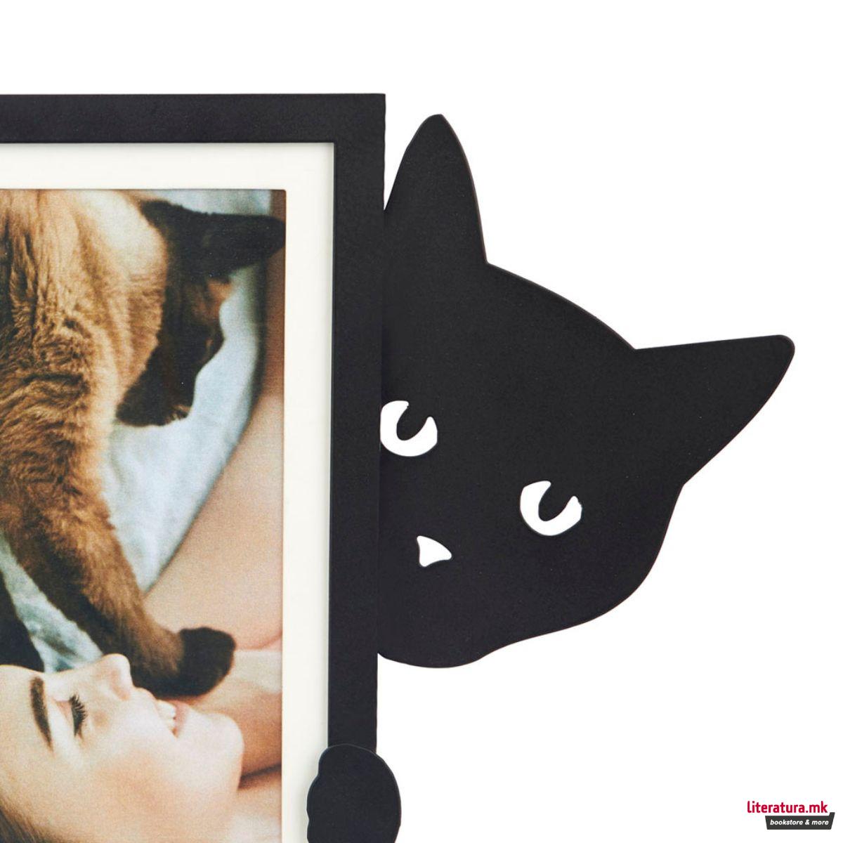 Рамка за слика, Hidden Cat (вертикална), 15 x 10 cm 