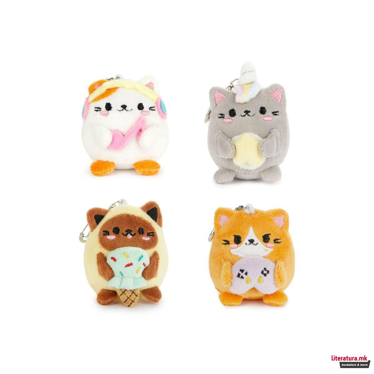 Приврзок за клучеви, Fluffy Kawaii, 4 дизајни 