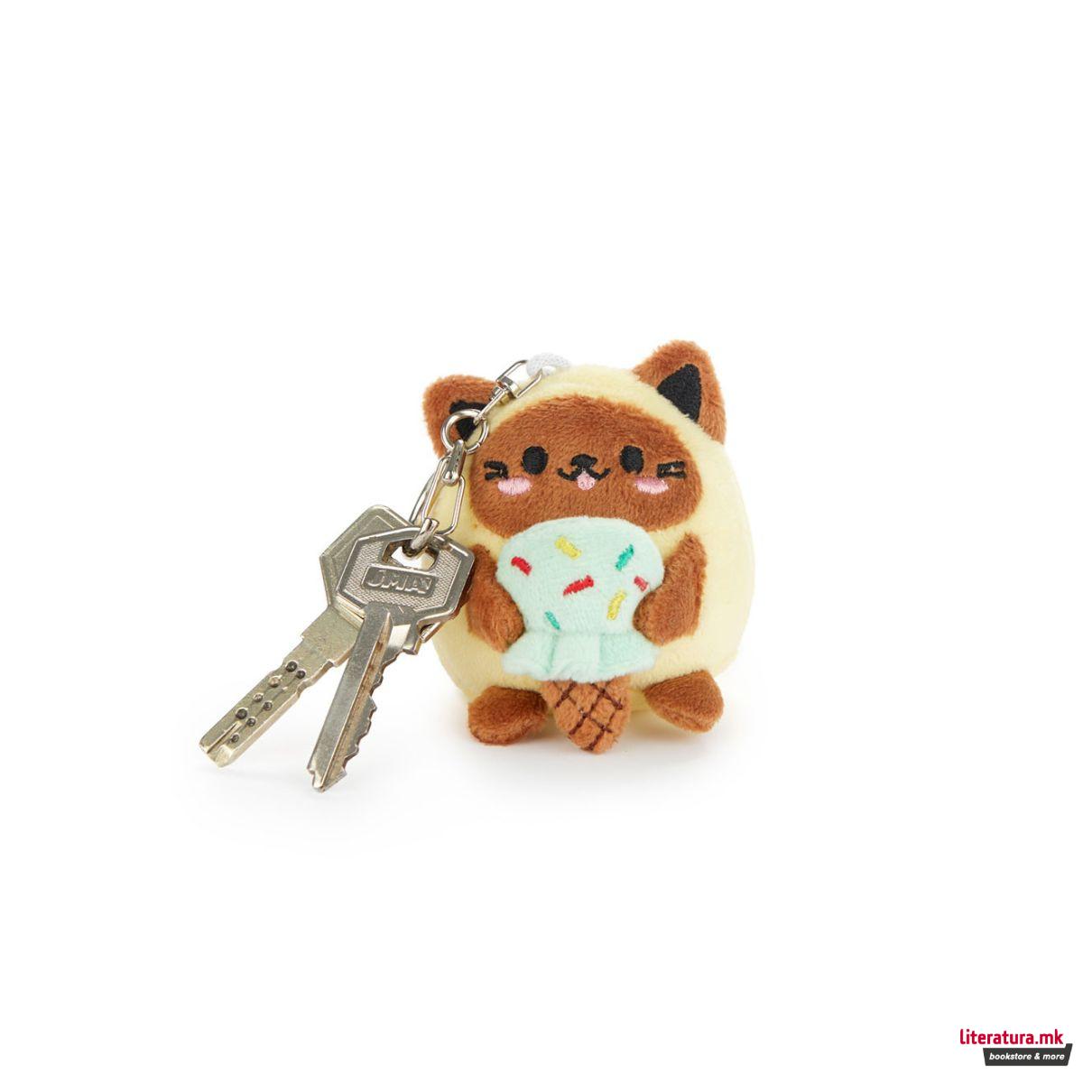 Приврзок за клучеви, Fluffy Kawaii, 4 дизајни 