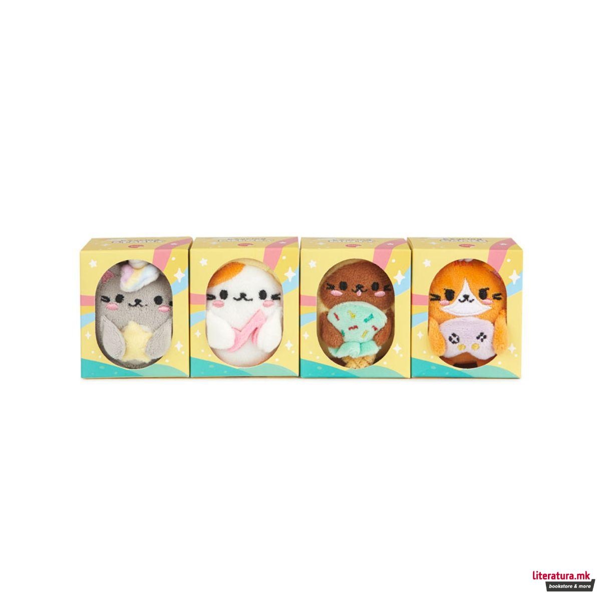 Приврзок за клучеви, Fluffy Kawaii, 4 дизајни 