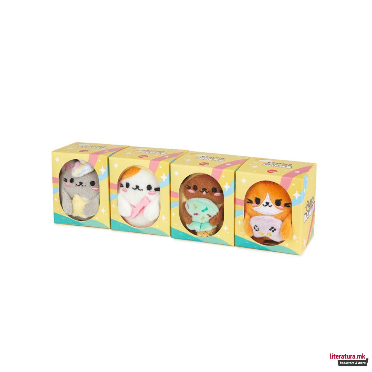 Приврзок за клучеви, Fluffy Kawaii, 4 дизајни 