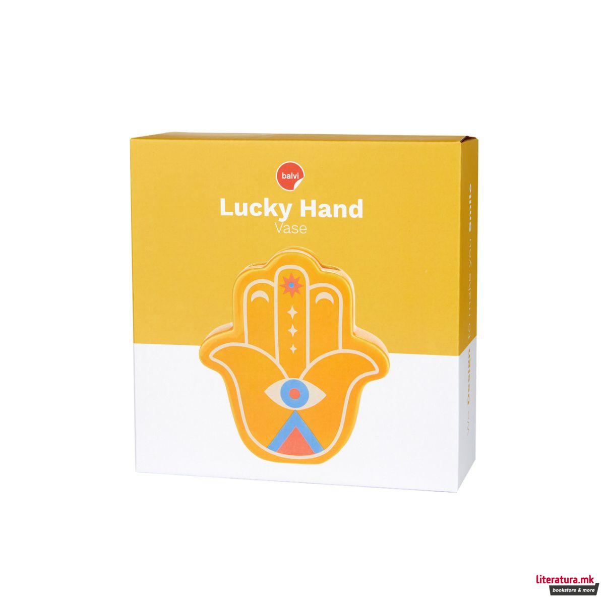 Вазна, Lucky Hand, жолта 