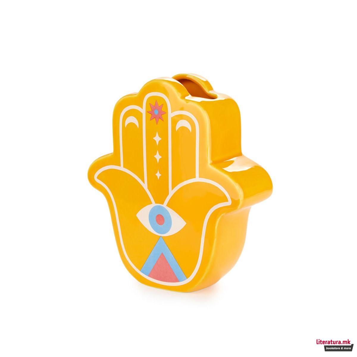 Вазна, Lucky Hand, жолта 