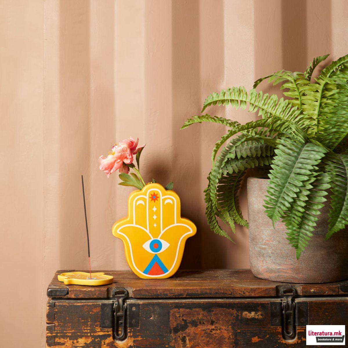 Вазна, Lucky Hand, жолта 