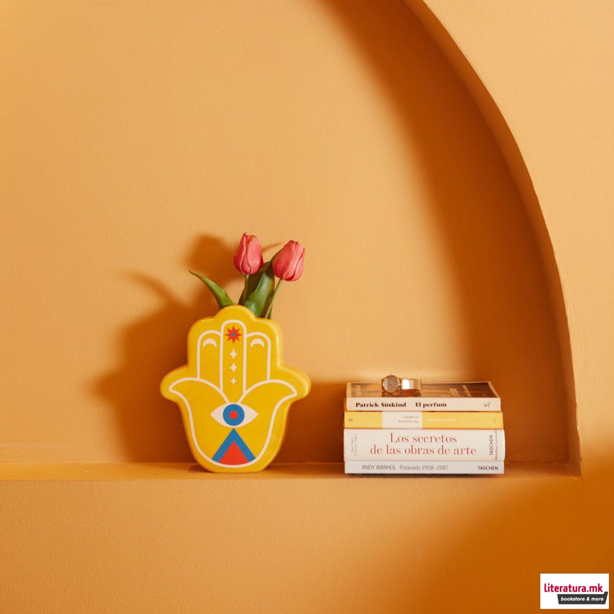 Вазна, Lucky Hand, жолта 