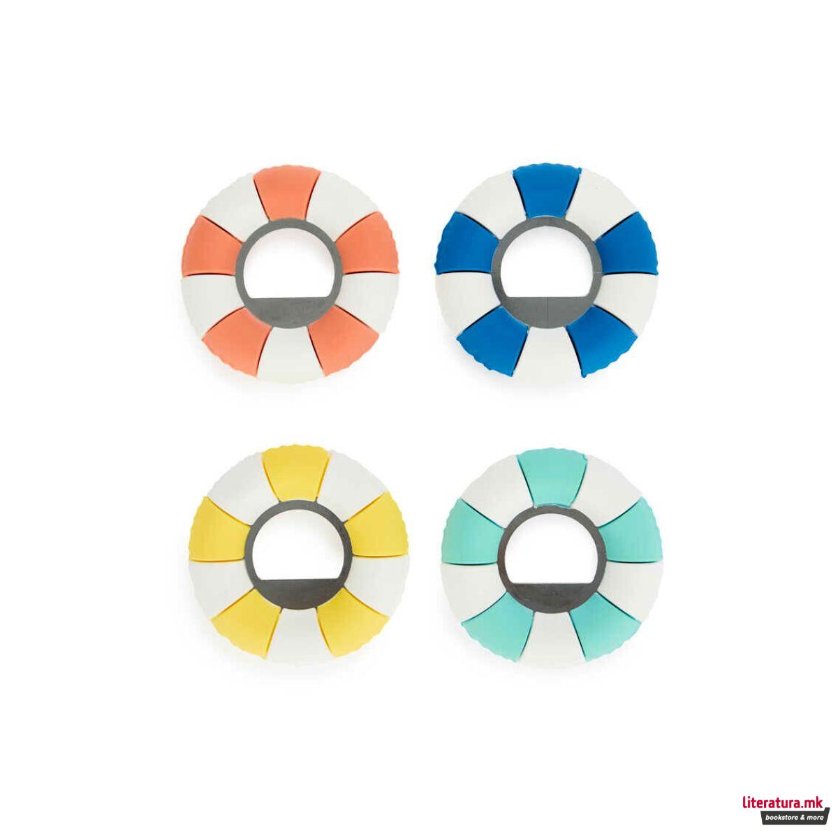 Отворач за шишиња, Floats, 4 бои