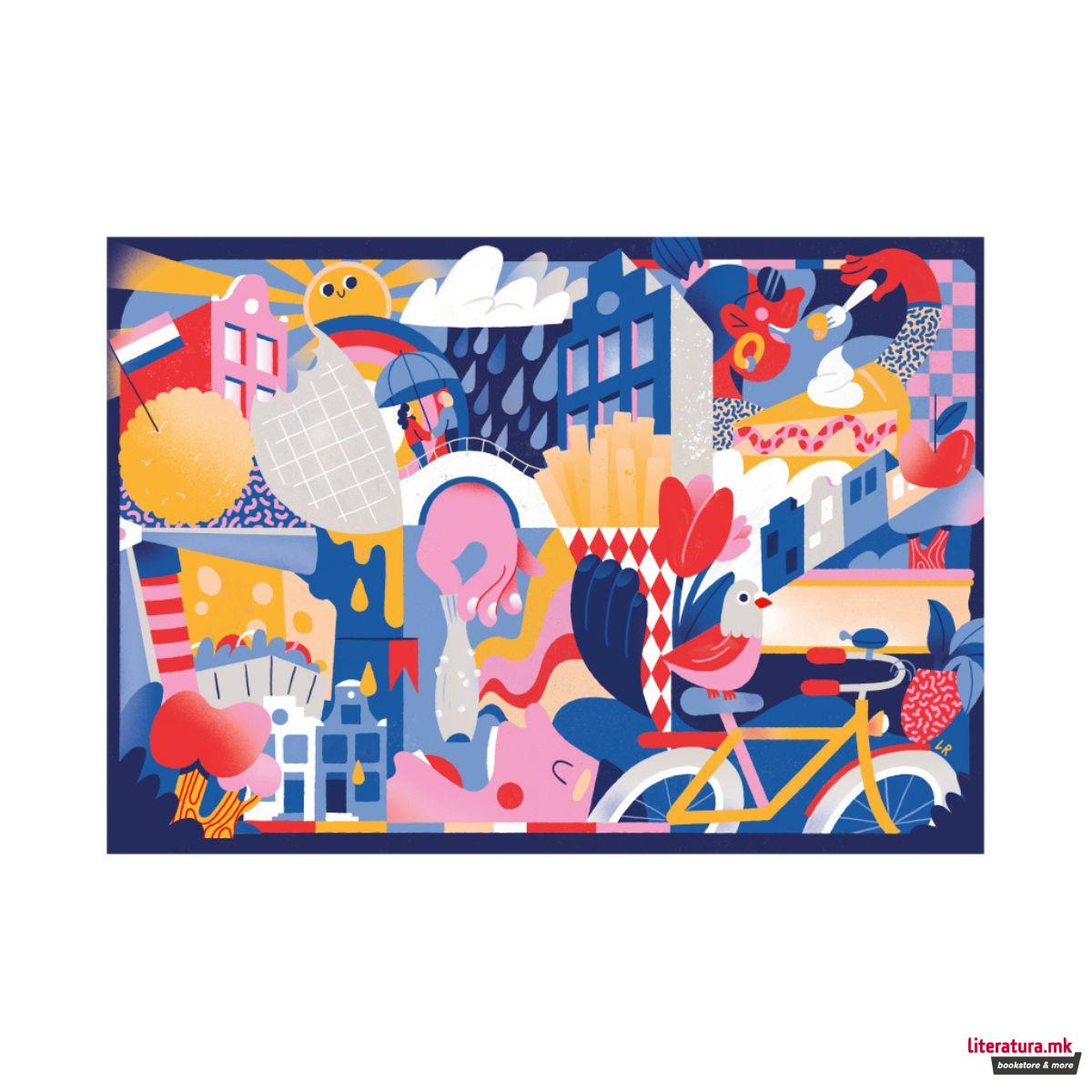 Сложувалка, Amsterdam, 1000 парчиња 