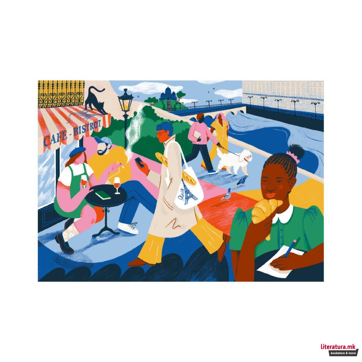 Сложувалка, Paris, 1000 парчиња 