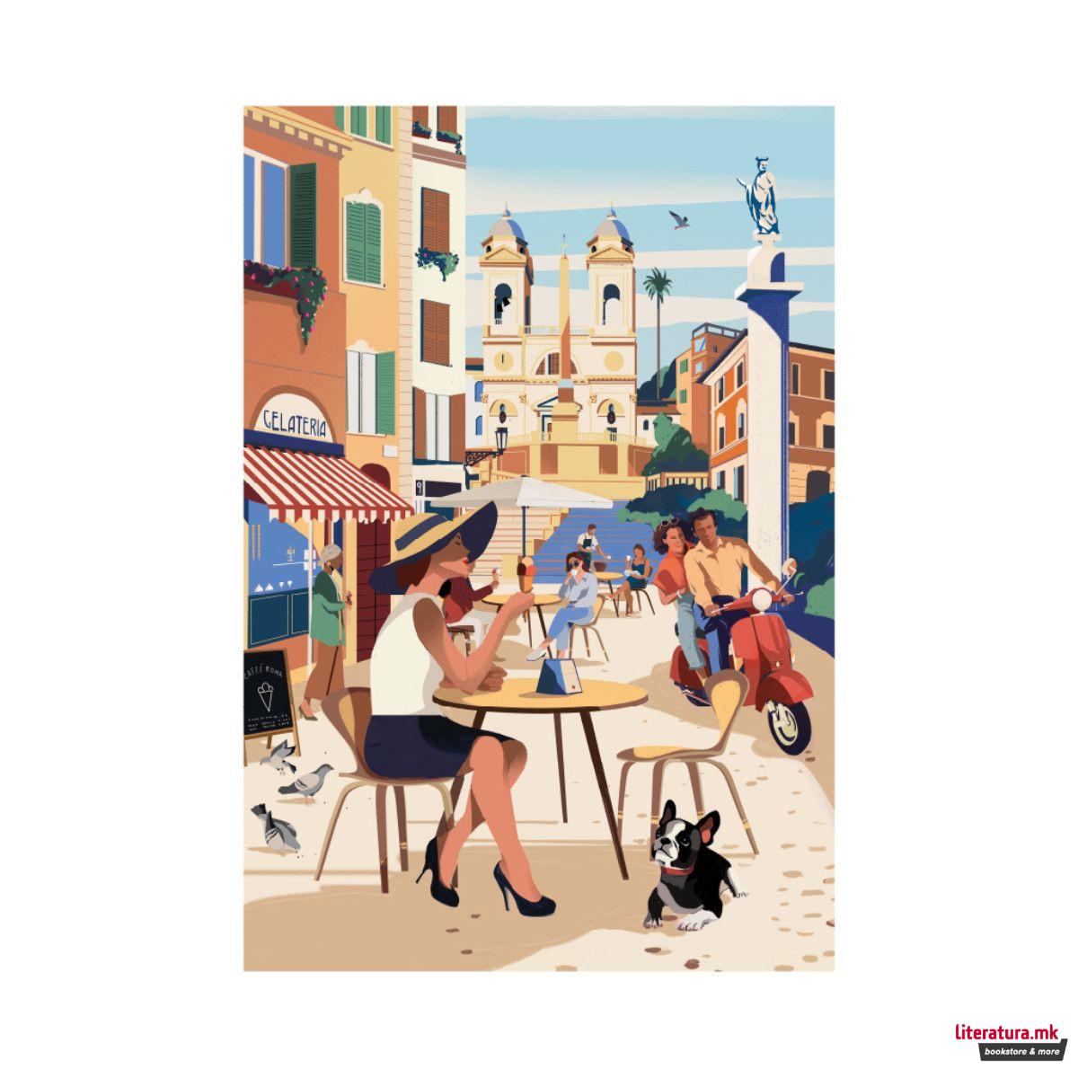 Сложувалка, Rome, 1000 парчиња 