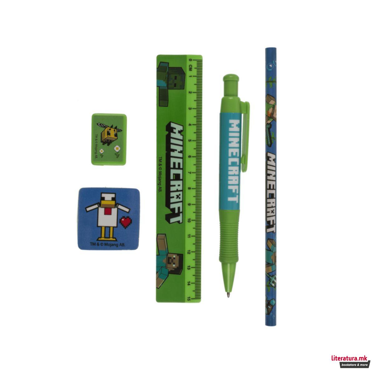 Сет за пишување, Minecraft 