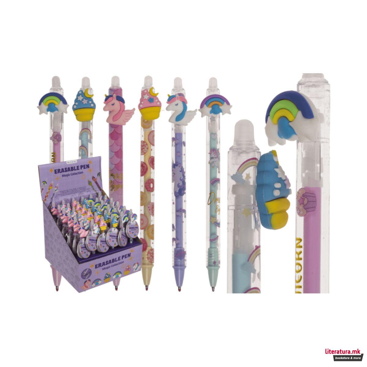 Пиши-бриши пенкало, Magic, 6 дизајни 