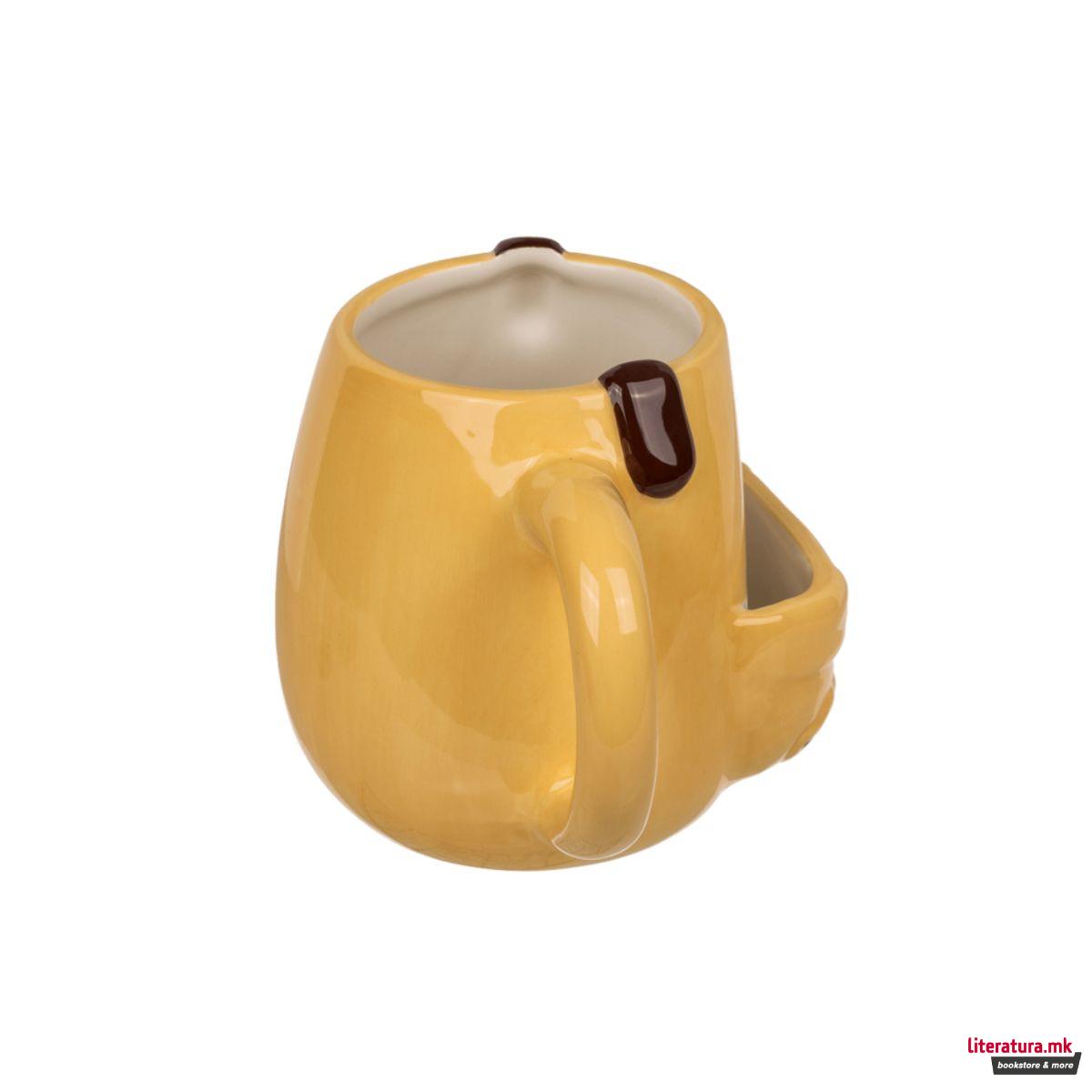 Шолја со држач за колаче, Cookie Cuddlers: Dog, 400 ml 