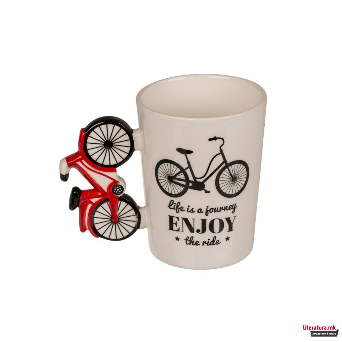 Шолја, Enjoy The Ride, 400ml, 2 бои 