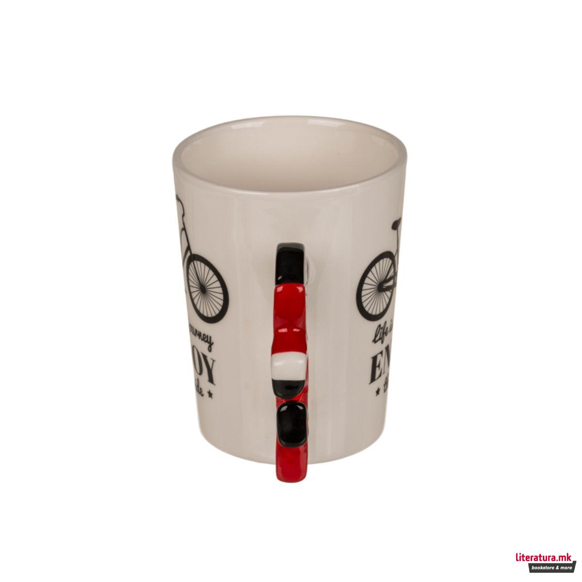 Шолја, Enjoy The Ride, 400ml, 2 бои 