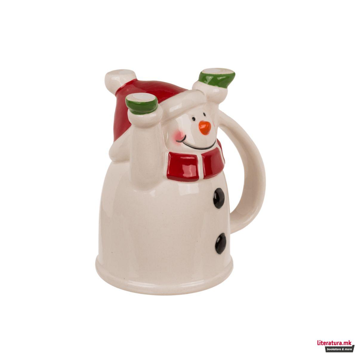 Шолја, Upside Down: Santa/Snowman, 500 ml 