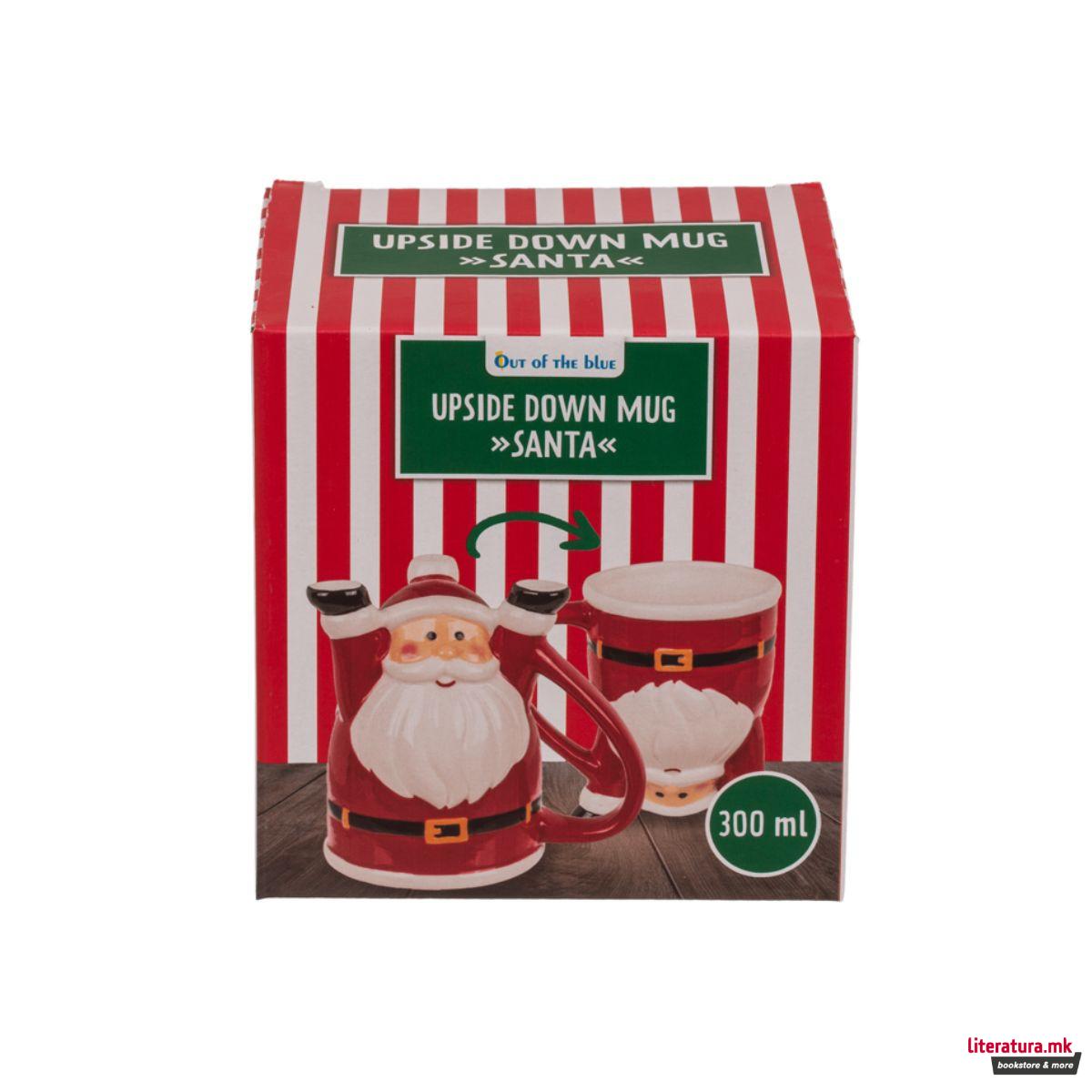 Шолја, Upside Down: Santa/Snowman, 500 ml 