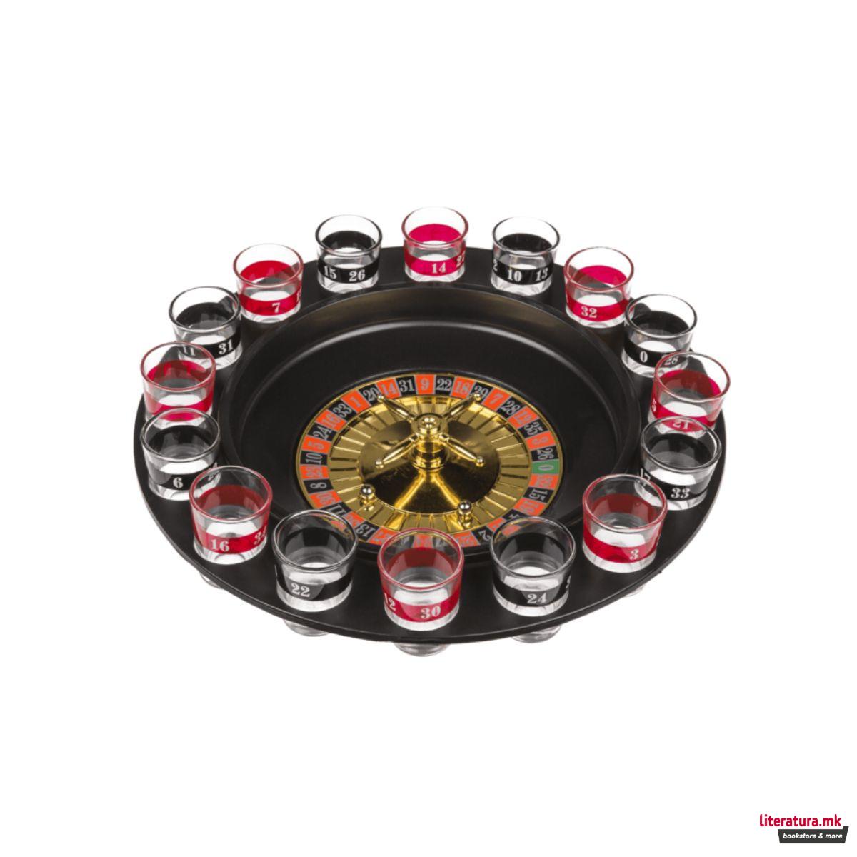 Игра со пиење, Roulette 