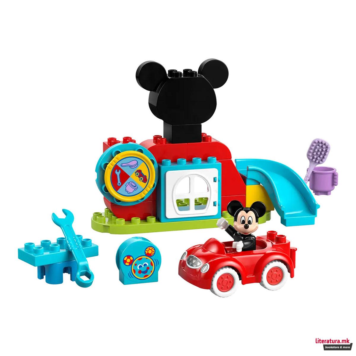 LEGO коцки, Duplo, Mickey Mouse Clubhouse & Car 