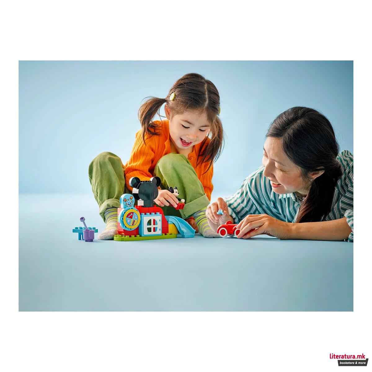 LEGO коцки, Duplo, Mickey Mouse Clubhouse & Car 