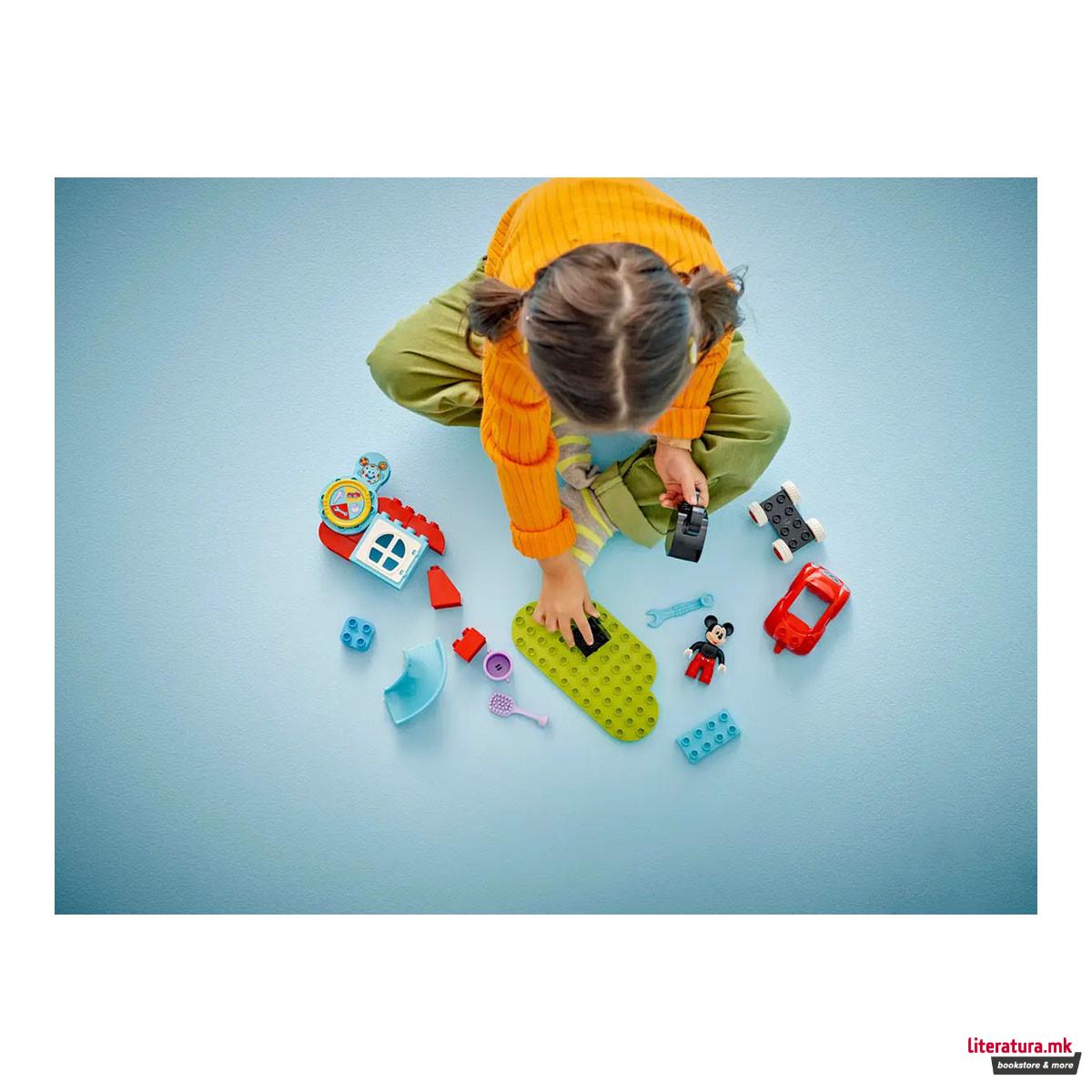 LEGO коцки, Duplo, Mickey Mouse Clubhouse & Car 