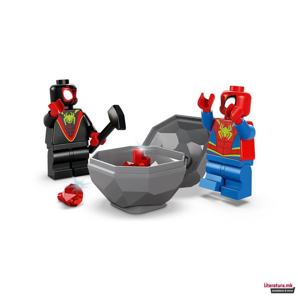 LEGO коцки, Marvel, Team Spidey Dino Crawler Rescue 
