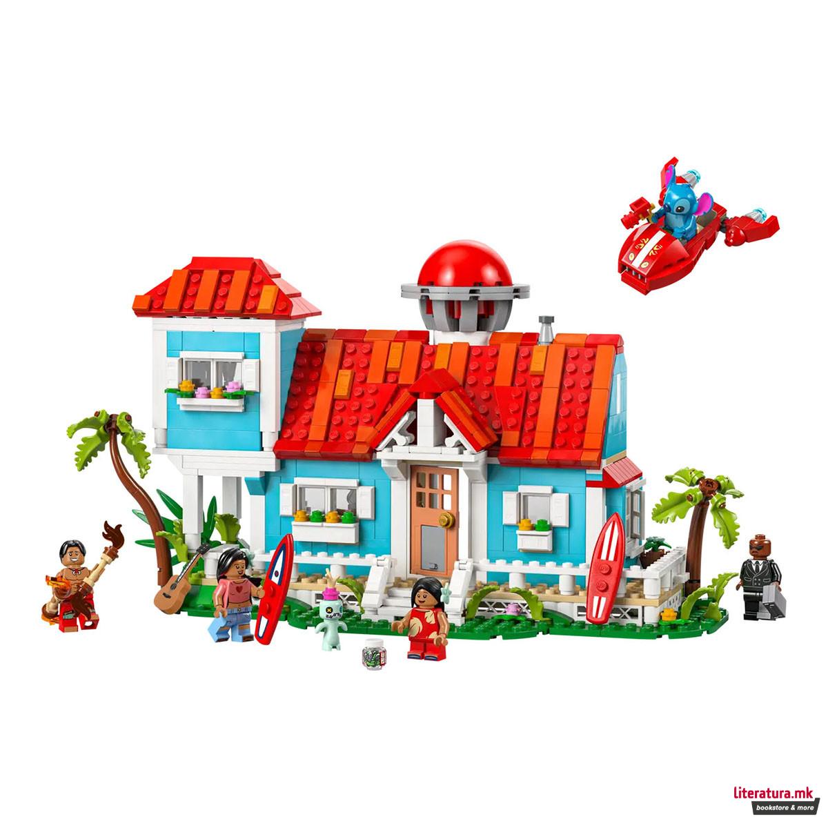 LEGO коцки, Disney, Lilo and Stitch Beach House 