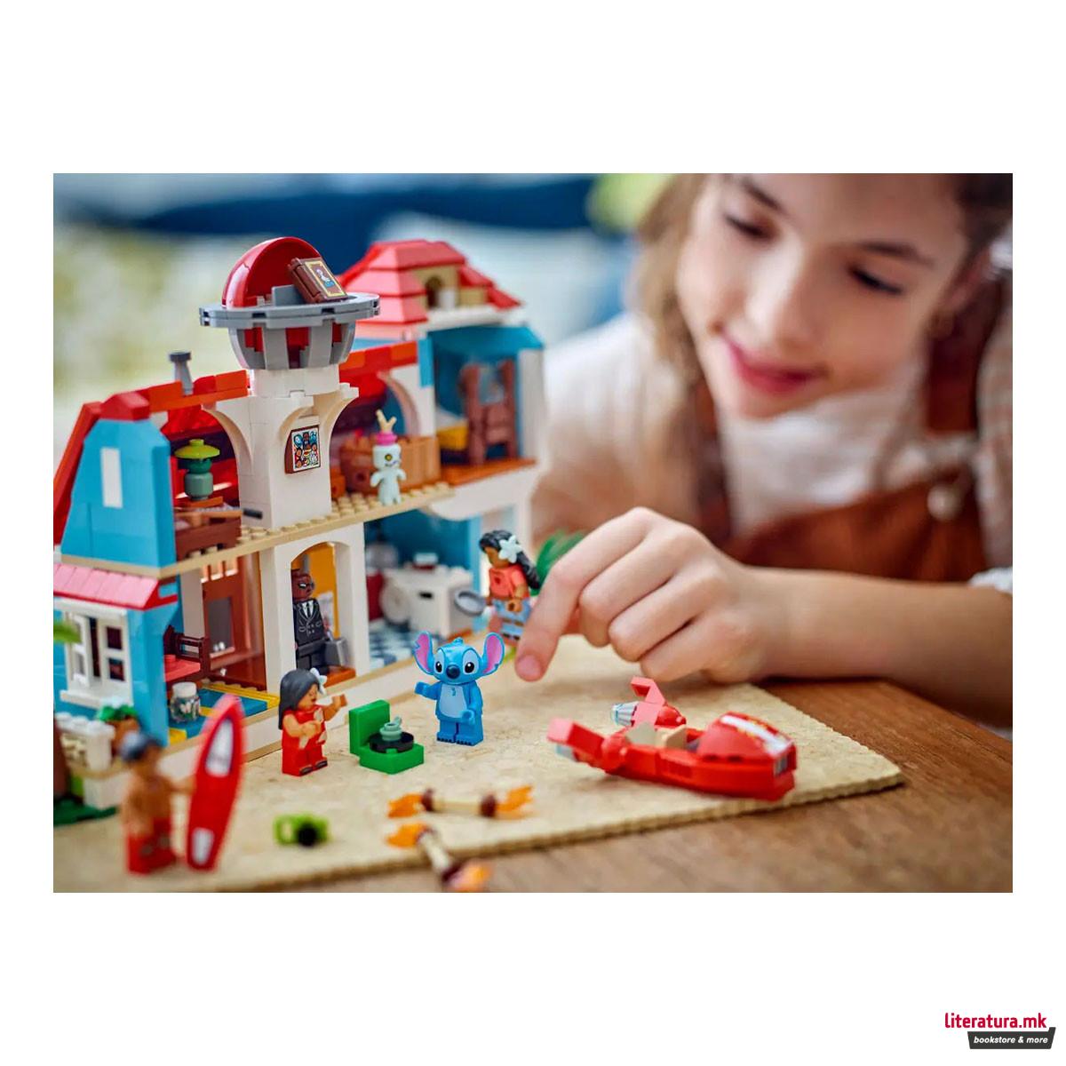 LEGO коцки, Disney, Lilo and Stitch Beach House 