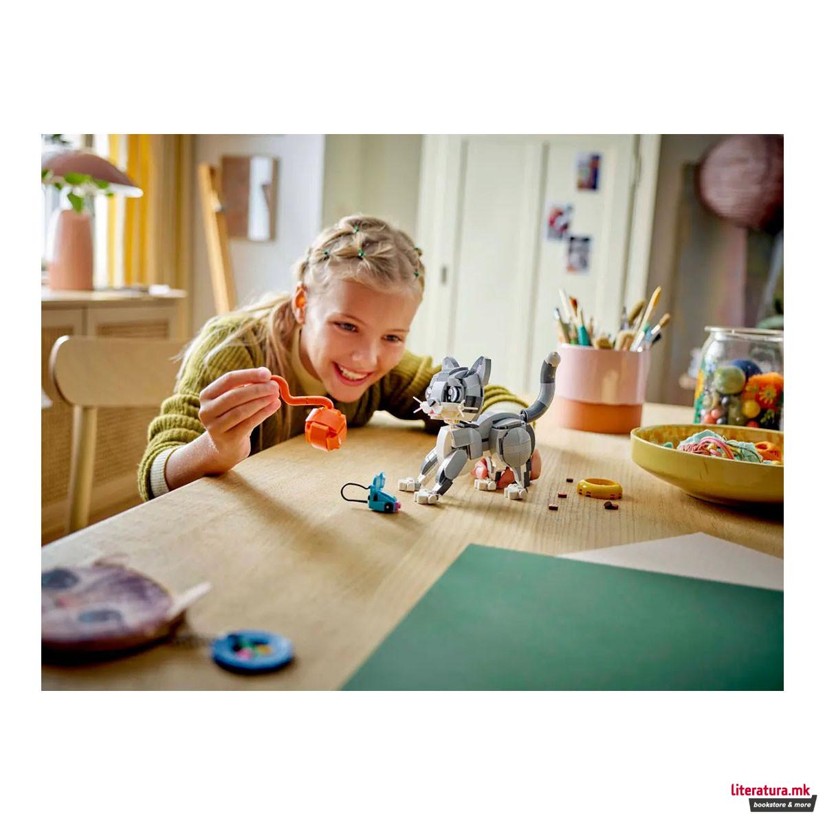 LEGO коцки, Creator 3in1, Playful Cat 